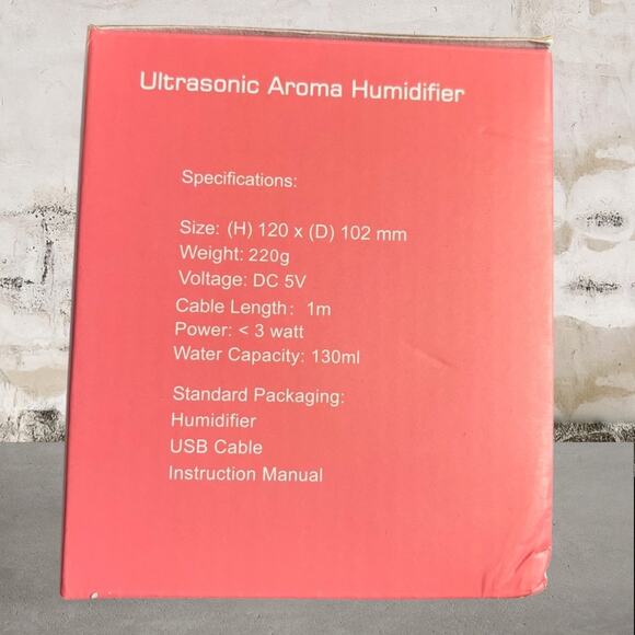 7 Colors LED Ultrasonic Aroma Humidifier Air Aromatherapy Essential Oil Diffuser - Picture 5 of 6